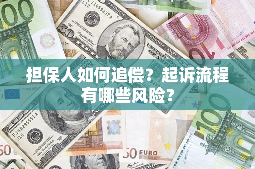 济南担保人如何追偿？起诉流程有哪些风险？