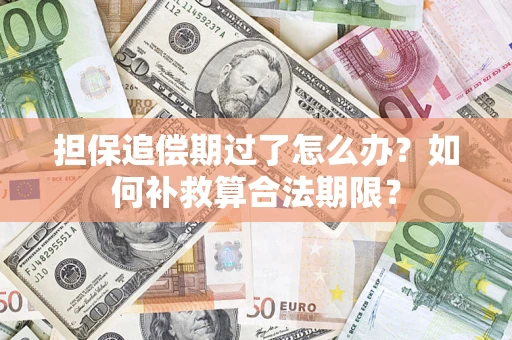 济南担保追偿期过了怎么办？如何补救算合法期限？