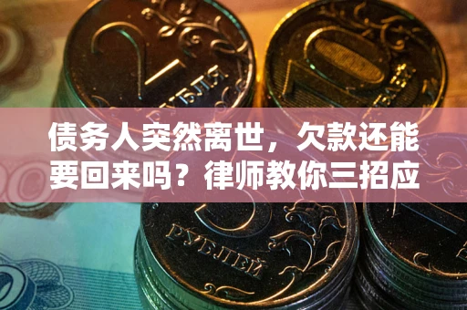 济南债务人突然离世，欠款还能要回来吗？律师教你三招应对