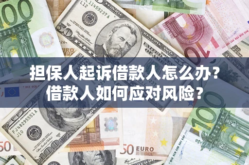 济南担保人起诉借款人怎么办？借款人如何应对风险？
