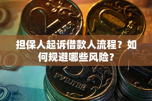 济南担保人起诉借款人流程？如何规避哪些风险？