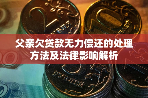 济南父亲欠贷款无力偿还的处理方法及法律影响解析